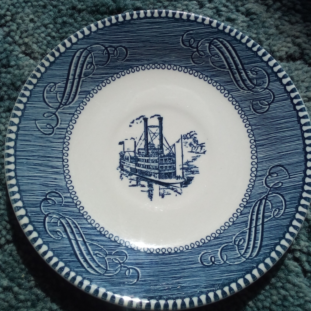 Blue Ship Saucer